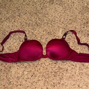 Victoria's Secret Deep Red Bra